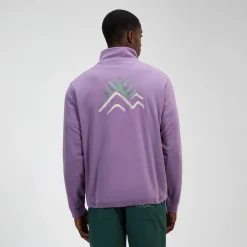 Berghaus Unisex Sunned Peak Interactive Fleece - Purple Clearance
