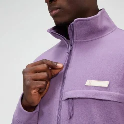 Berghaus Unisex Sunned Peak Interactive Fleece - Purple Clearance
