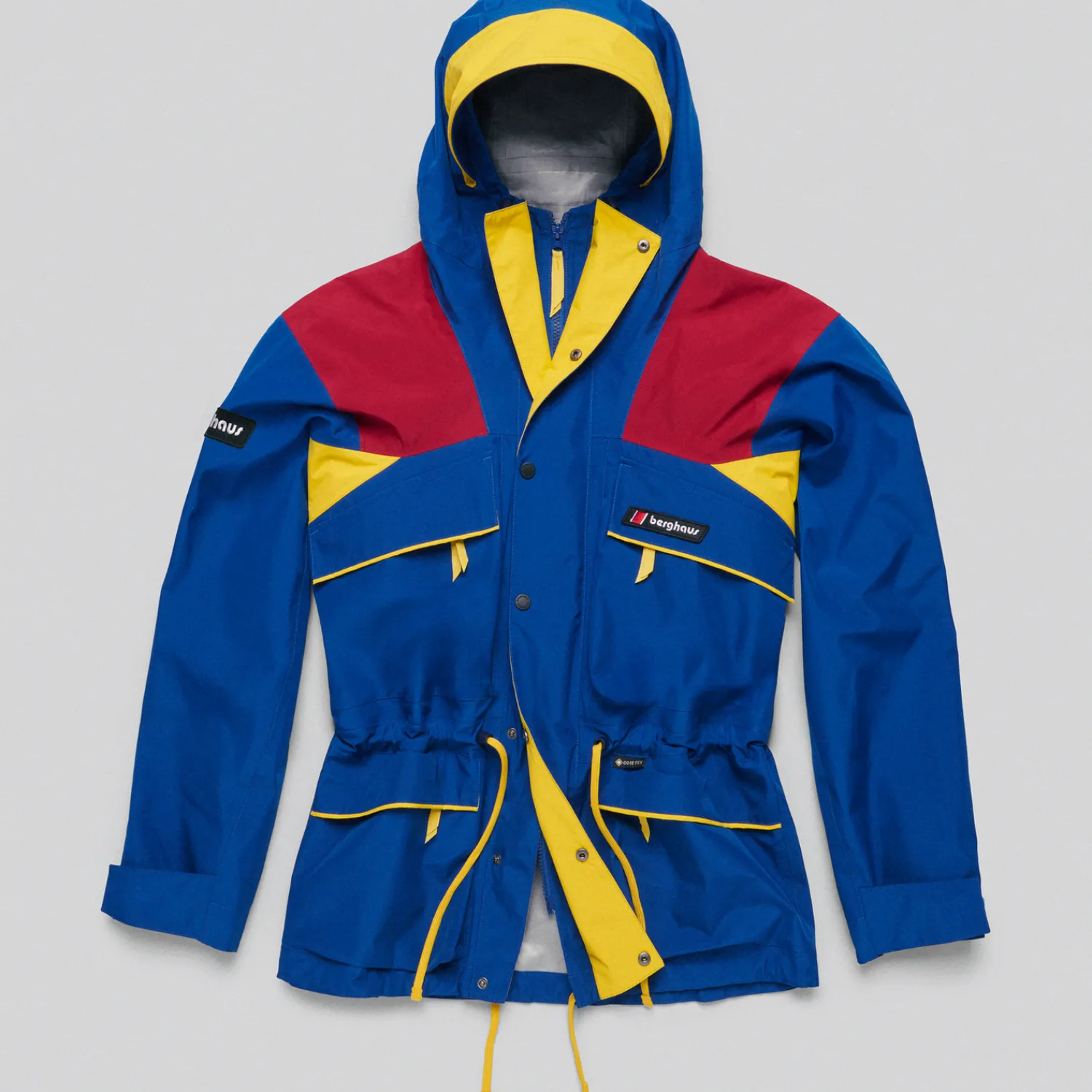 Berghaus Unisex Trango Gore-Tex Waterproof Jacket - Blue/Red Hot