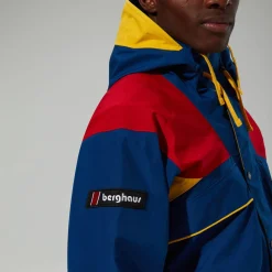 Berghaus Unisex Trango Gore-Tex Waterproof Jacket - Blue/Red Hot
