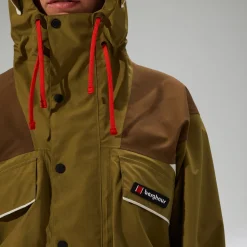 Berghaus Unisex Trango Gore-Tex Waterproof Jacket - Green/Brown Outlet