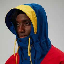 Berghaus Unisex Trango Gore-Tex Waterproof Jacket - Blue/Red Hot