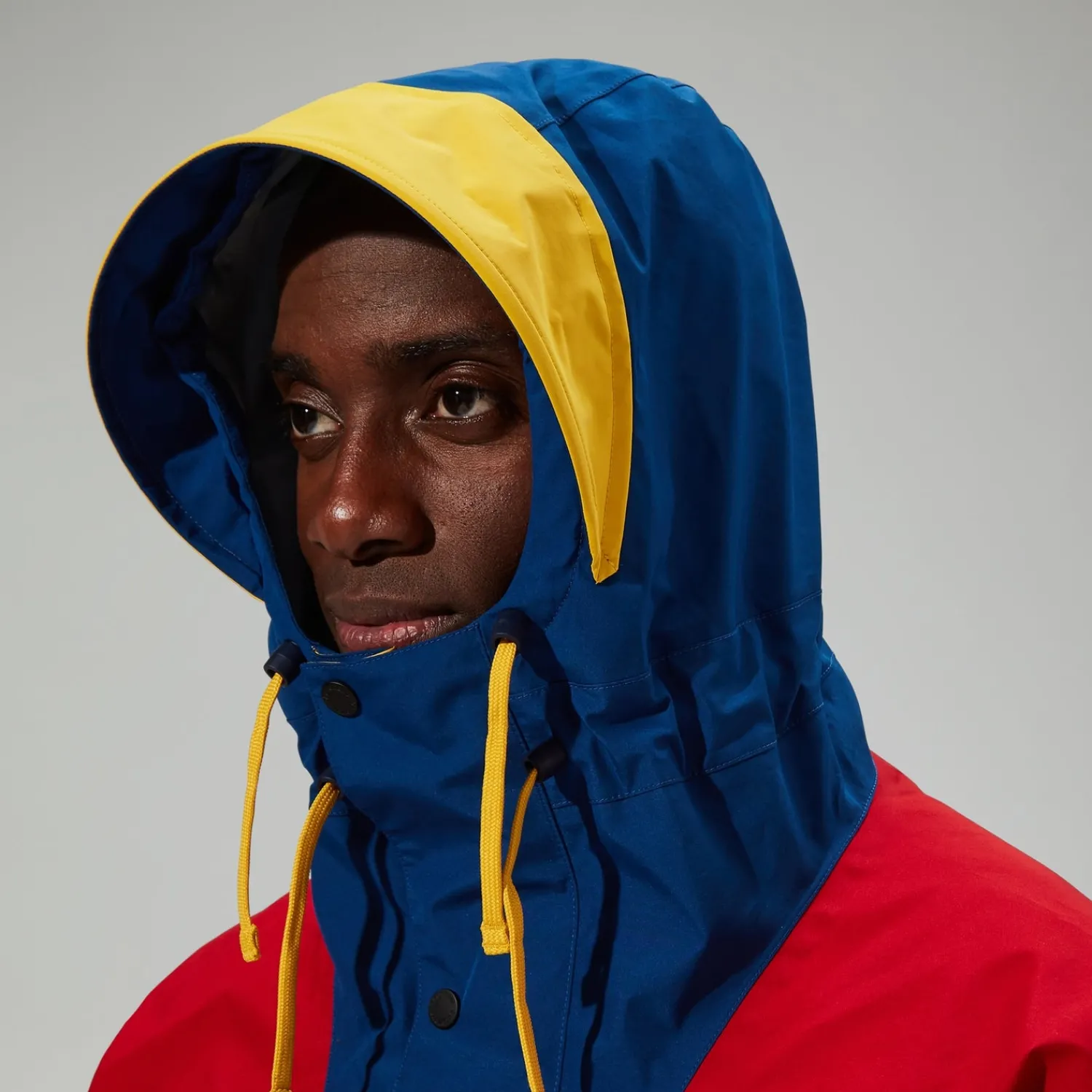 Berghaus Unisex Trango Gore-Tex Waterproof Jacket - Blue/Red Hot