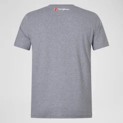 Berghaus Unisex Tri Color Tee - Dark Grey New