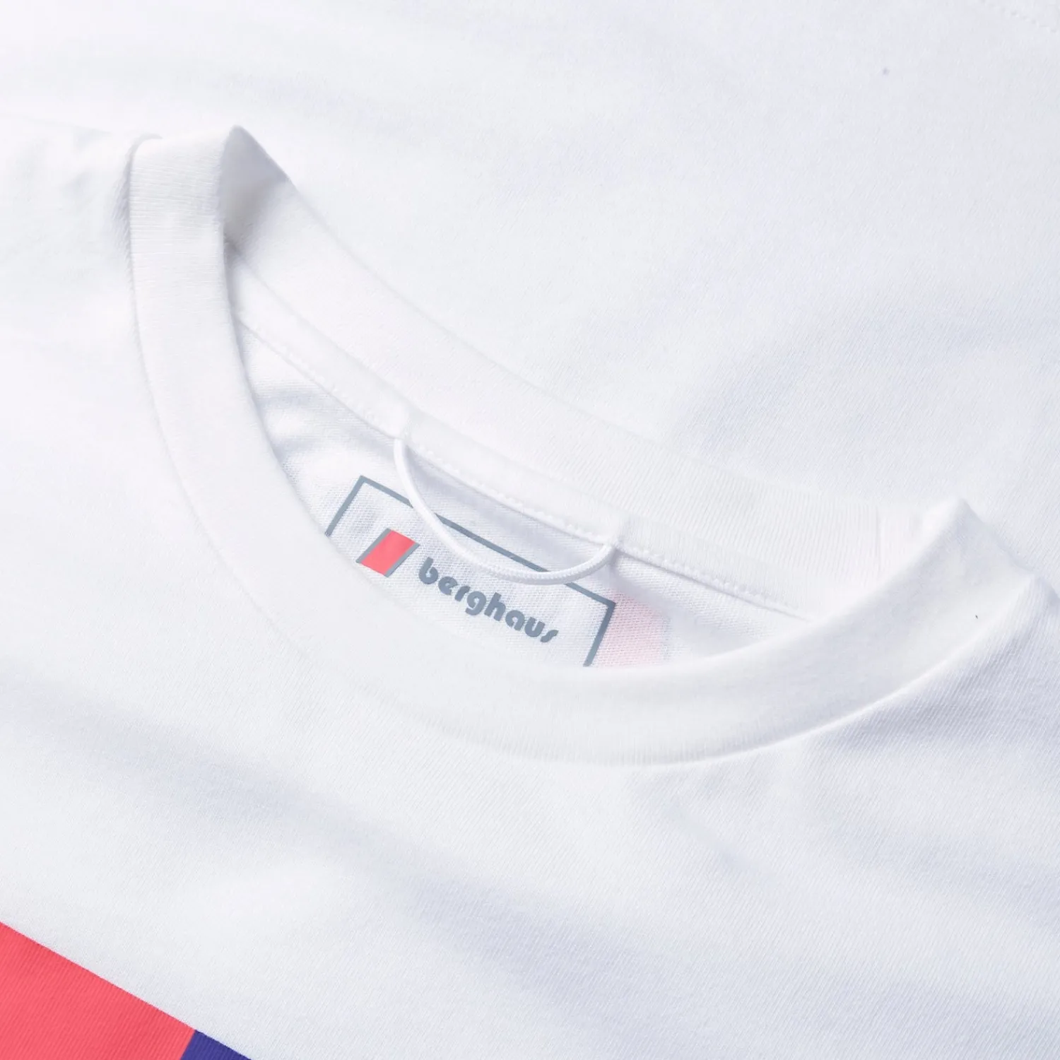 Berghaus Unisex Tri Colour Tee - White Best