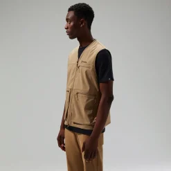 Berghaus Unisex Utility Pocket Vest Brown Fashion