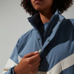 Berghaus Unisex Vail 87 Wind Jacket Blue/Grey New