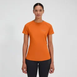 Berghaus Women's 24/7 Crew Short Sleeve Tech Tee - Orange Hot