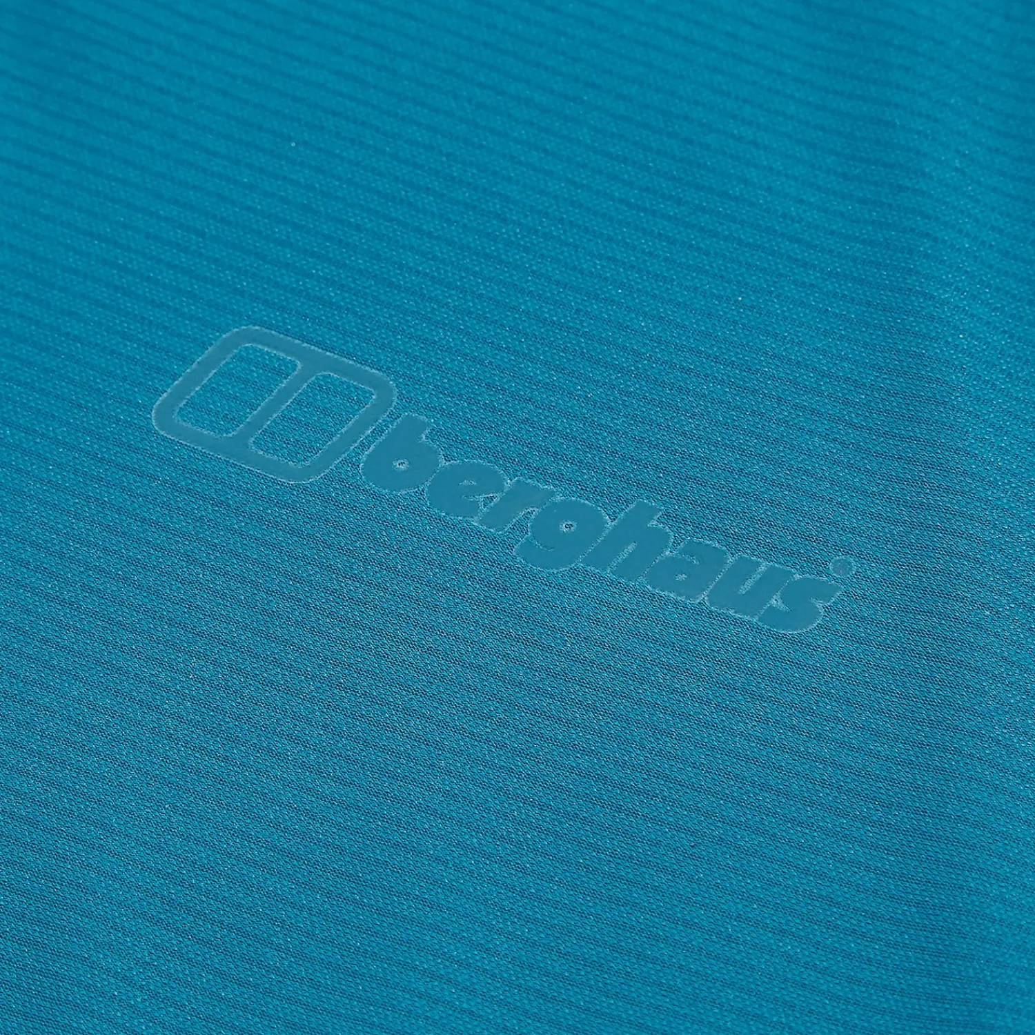 Berghaus Women's 24/7 Half Zip Long Sleeve Tech Tee - Turquoise Clearance