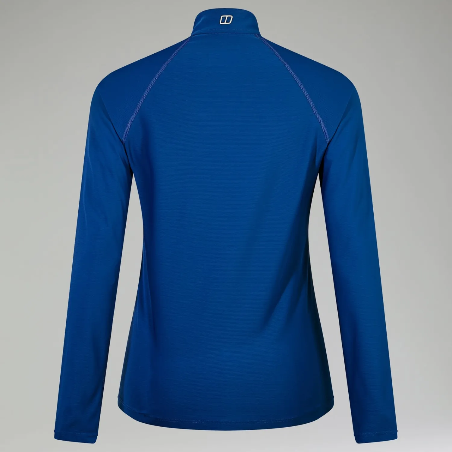 Berghaus Women's 247 Half Zip Long Sleeve Tech Tee - Blue Outlet