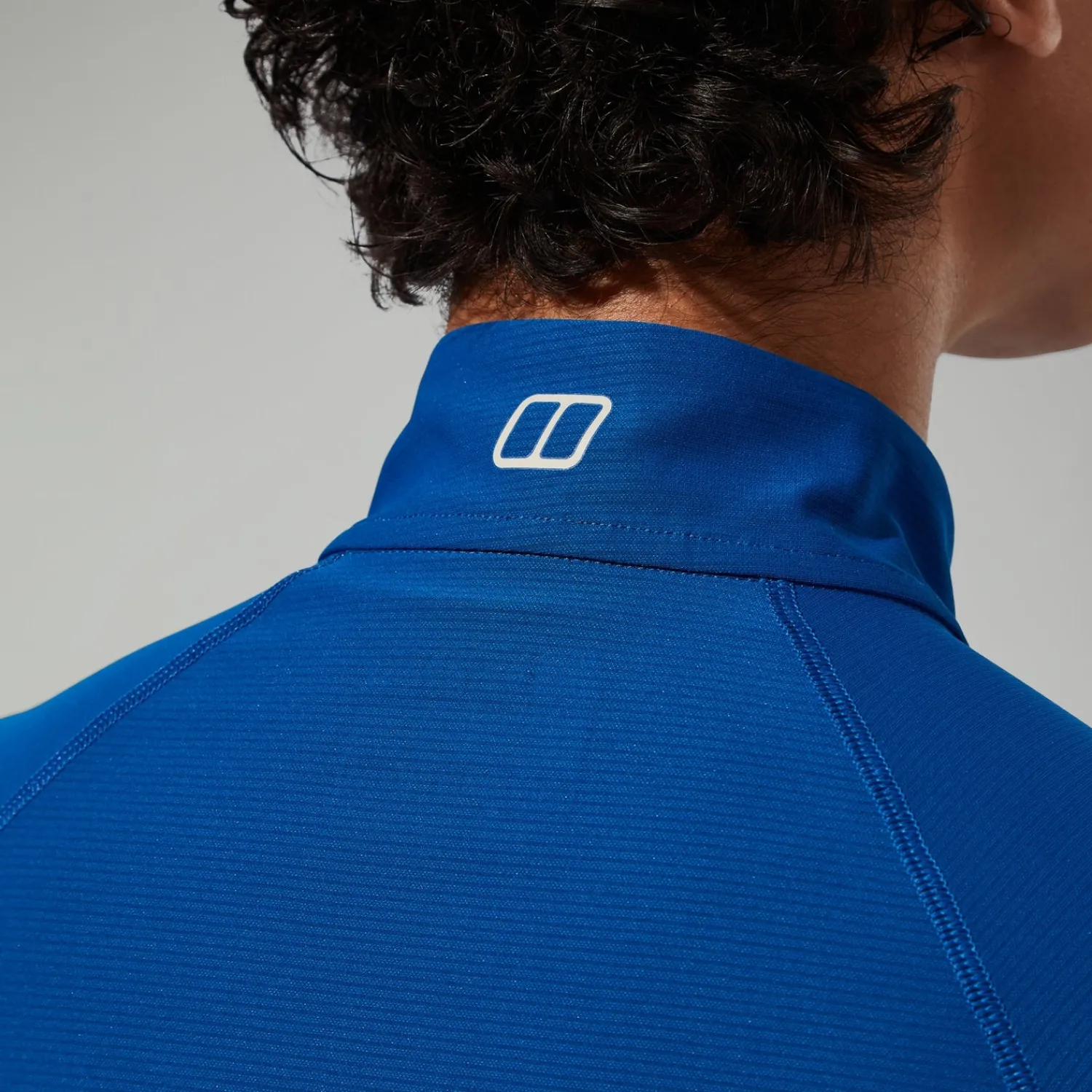 Berghaus Women's 247 Half Zip Long Sleeve Tech Tee - Blue Outlet