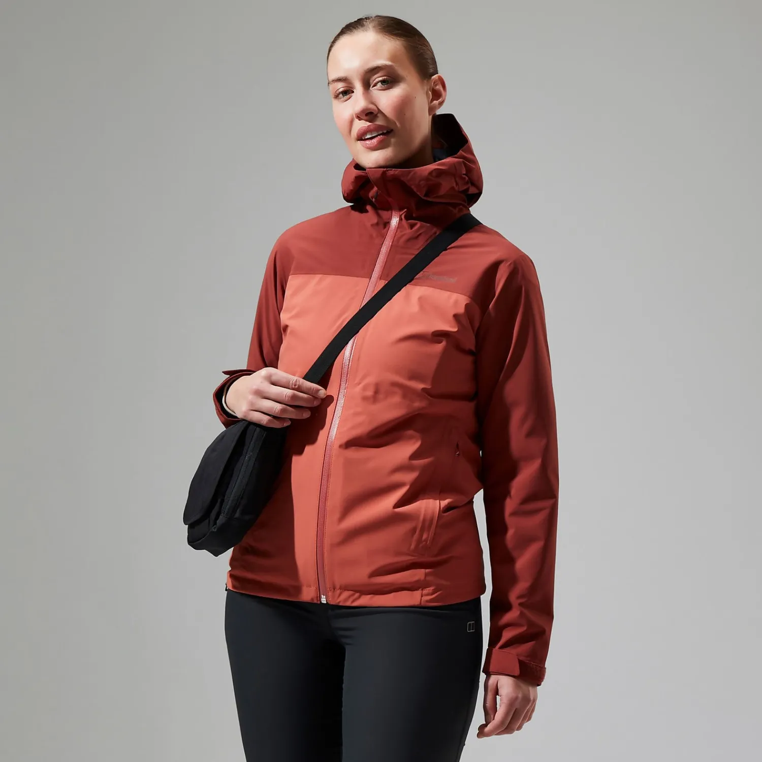 Berghaus Women's Arnaby Hooded Waterproof Jacket - Red New
