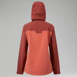 Berghaus Women's Arnaby Hooded Waterproof Jacket - Red New