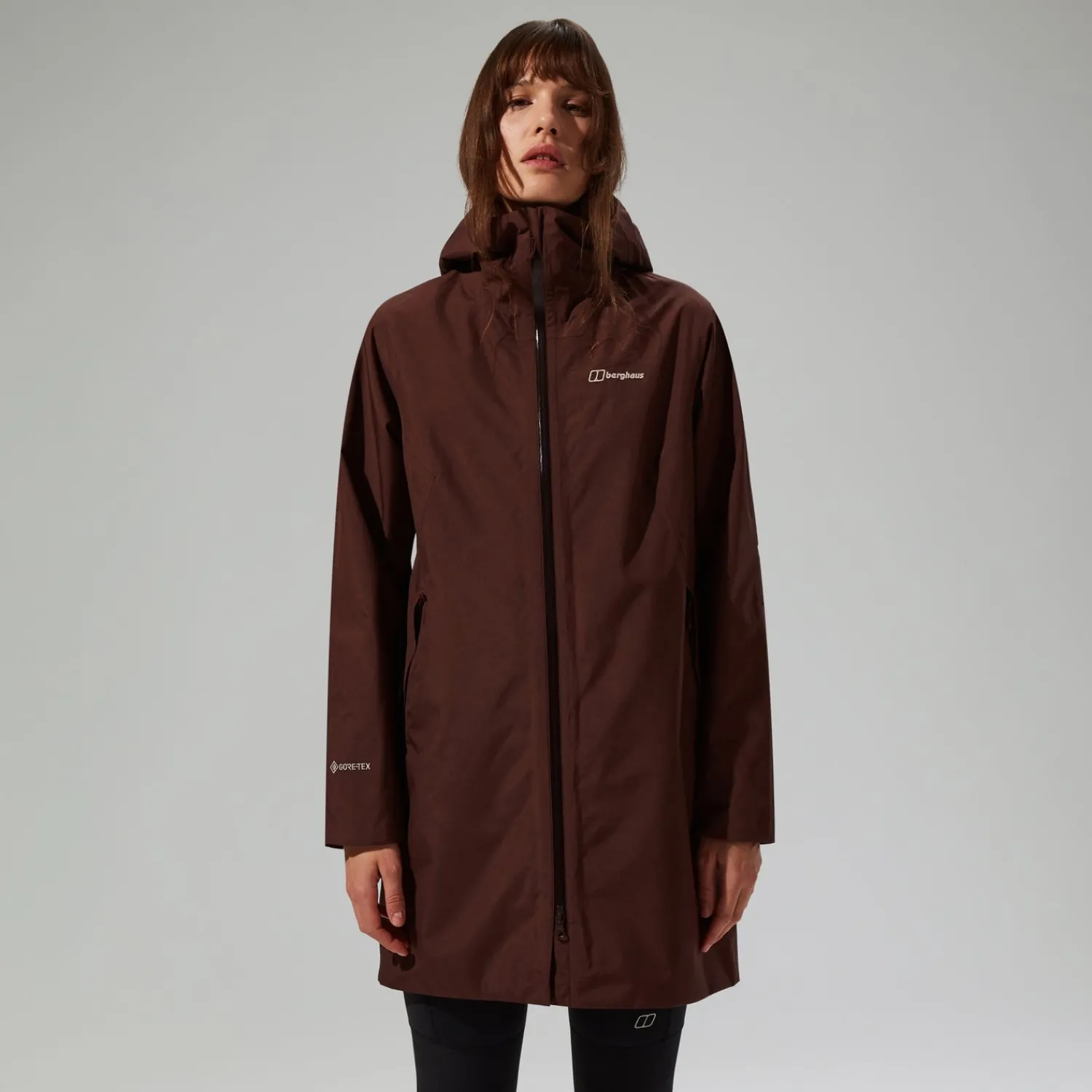 Berghaus Women's Ashberry Gore-Tex Waterproof Jacket - Brown Clearance