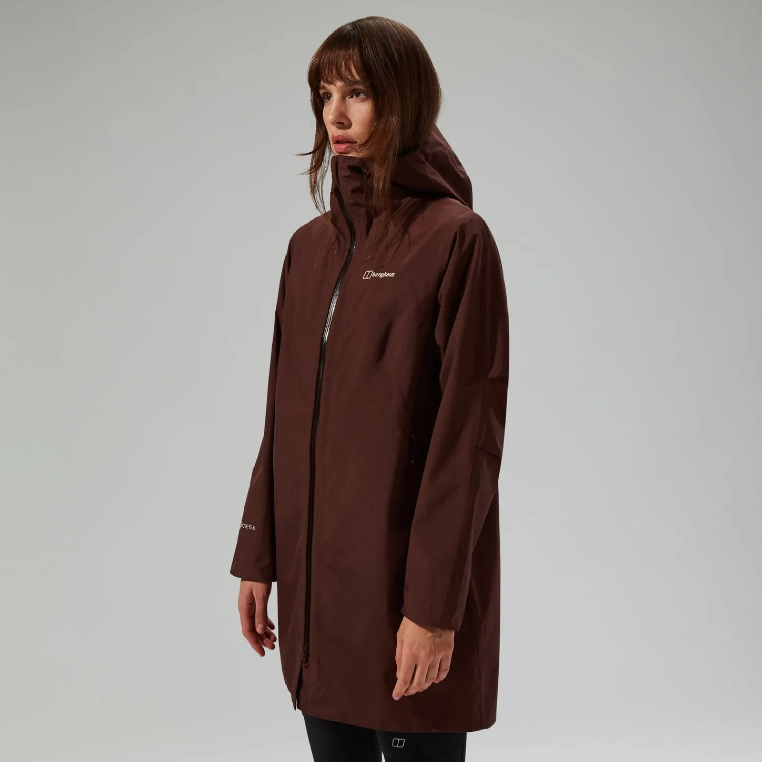 Berghaus Women's Ashberry Gore-Tex Waterproof Jacket - Brown Clearance
