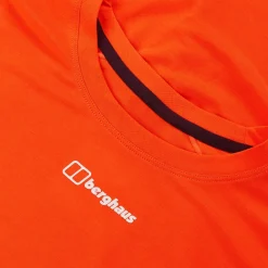 Berghaus Women's Delta Short Sleeve Tech Tee - Orange Sale