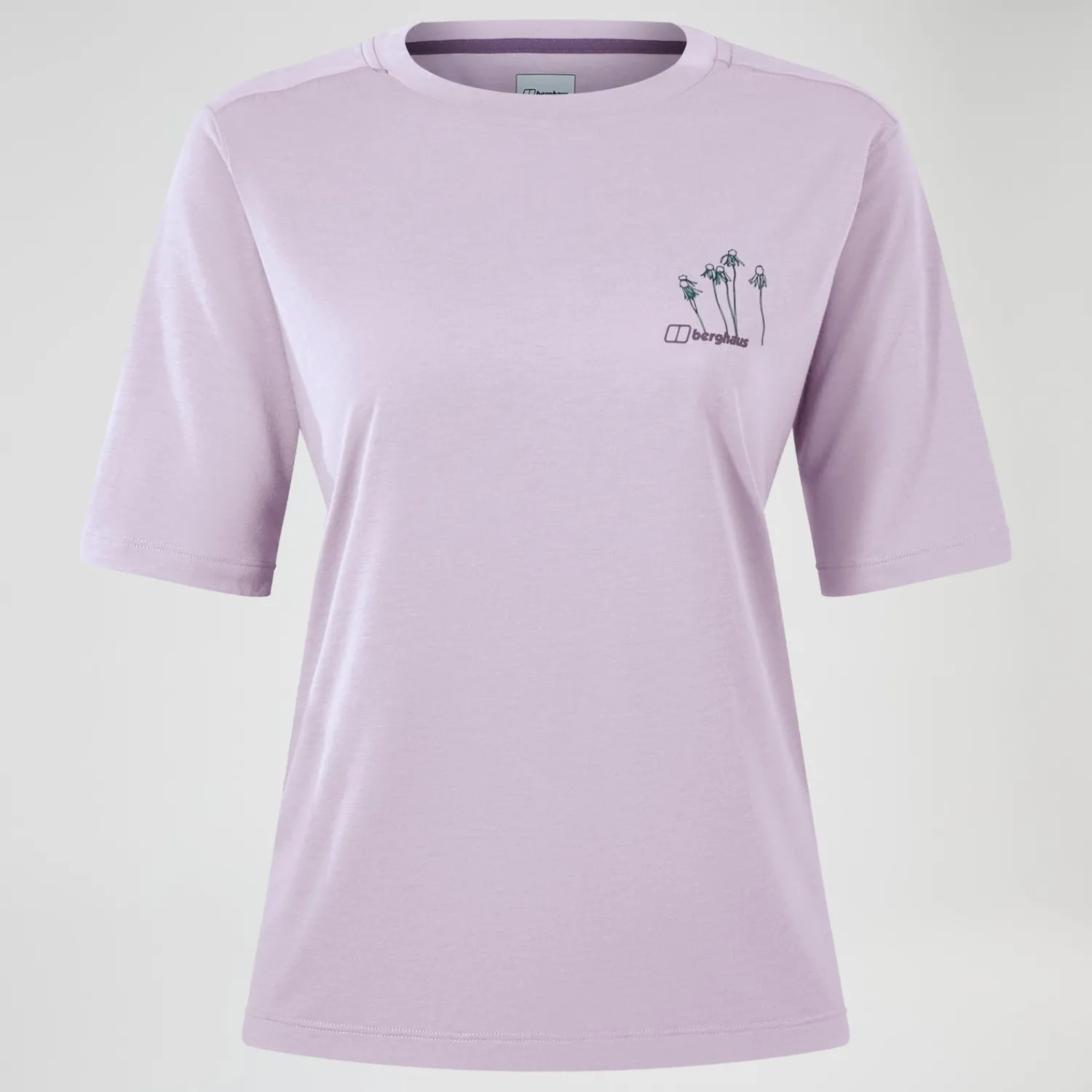 Berghaus Women's Coneflower Short Sleeve Tee - Purple Sale
