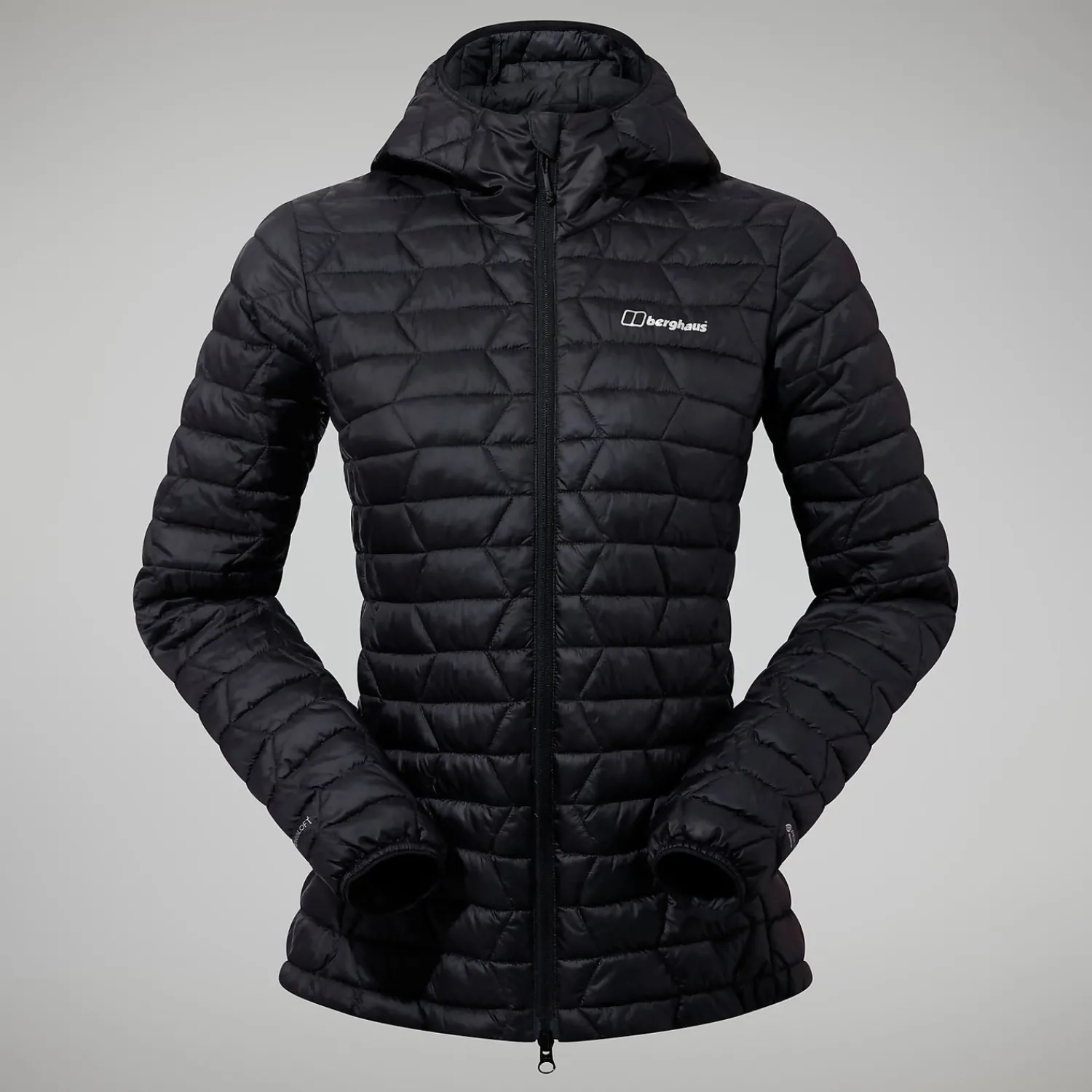 Berghaus Women's Cuillin Insulated Hoody - Black/Grey New