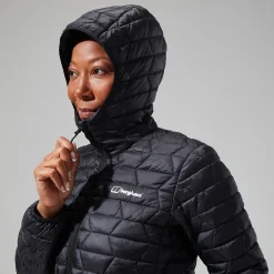 Berghaus Women's Cuillin Insulated Hoody - Black/Grey New