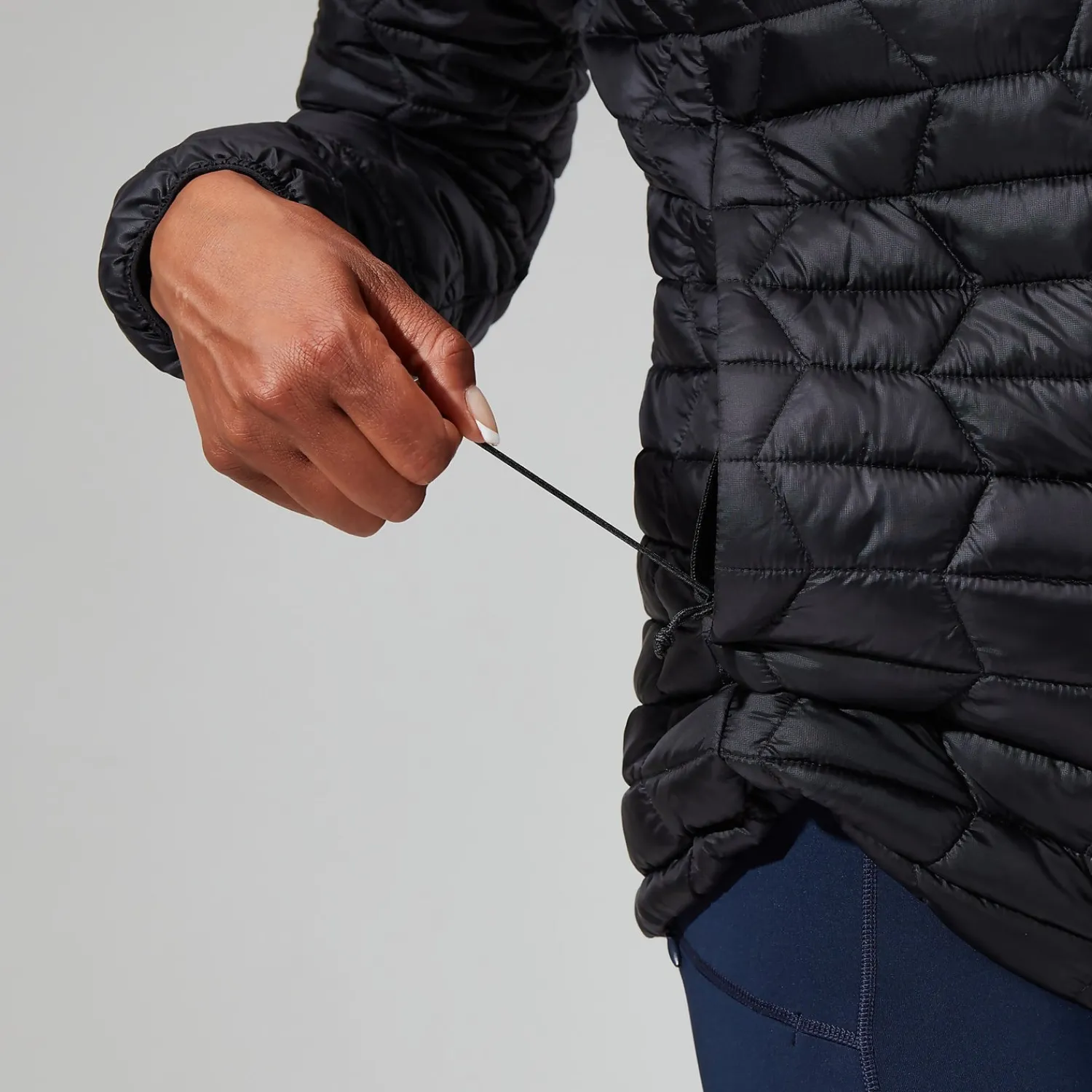 Berghaus Women's Cuillin Insulated Hoody - Black/Grey New