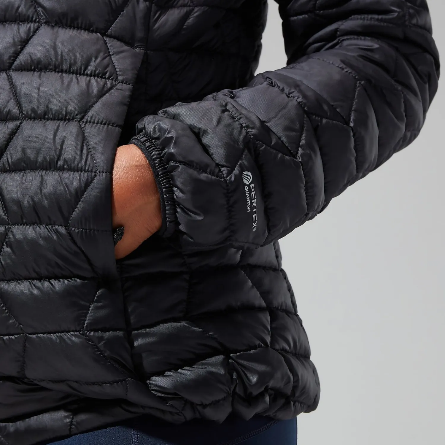 Berghaus Women's Cuillin Insulated Hoody - Black/Grey New
