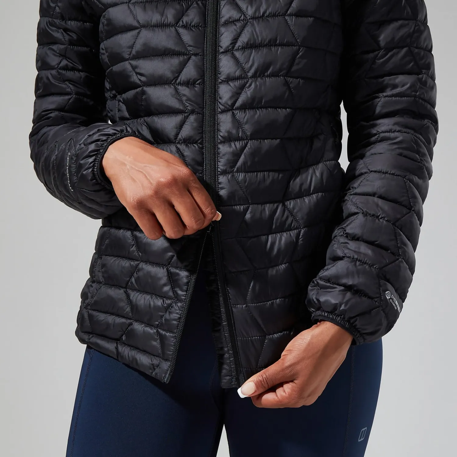 Berghaus Women's Cuillin Insulated Hoody - Black/Grey New