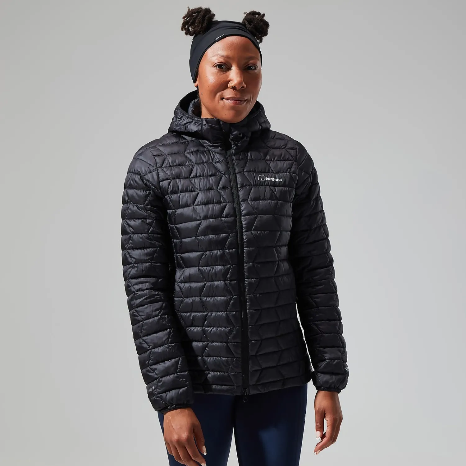 Berghaus Women's Cuillin Insulated Hoody - Black/Grey New