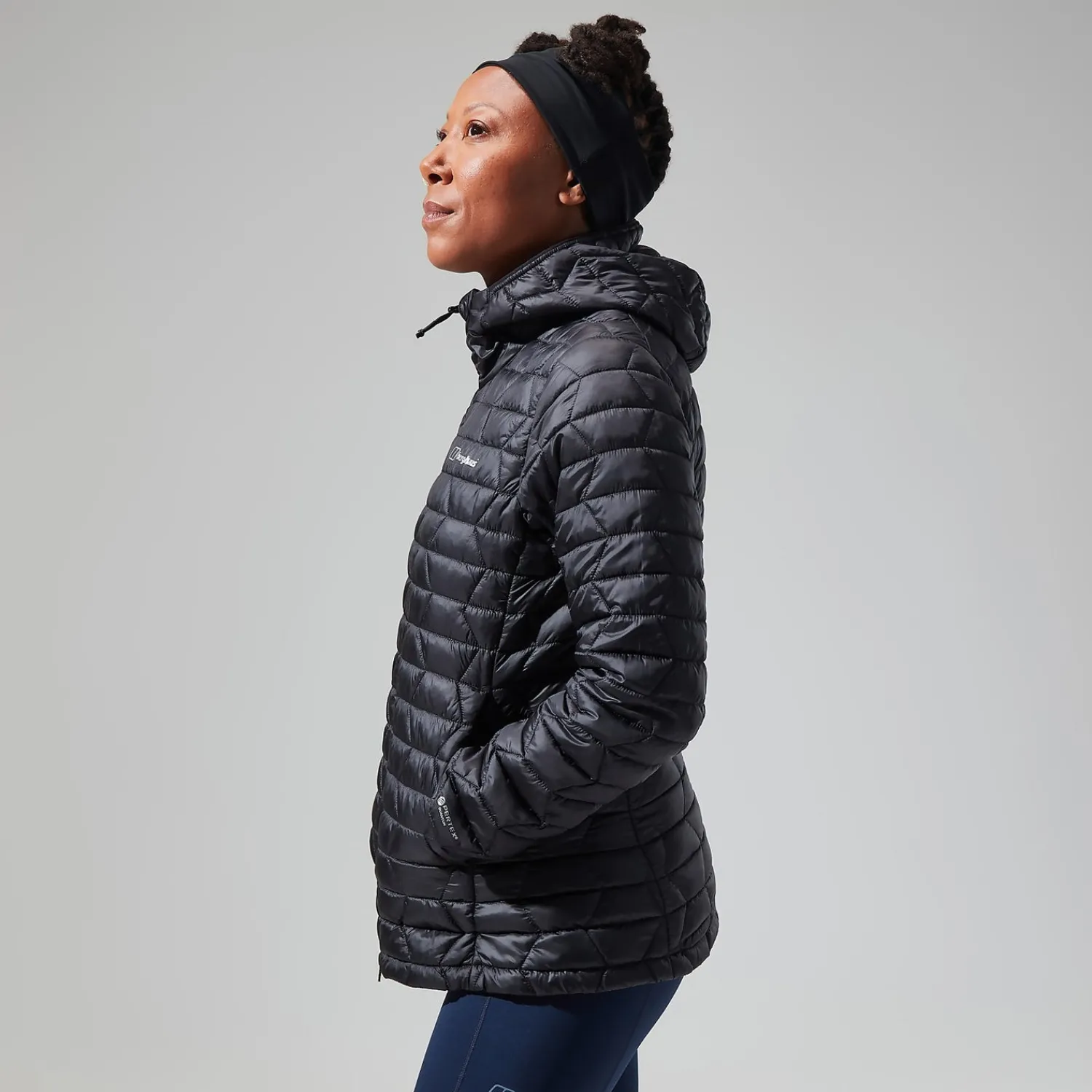 Berghaus Women's Cuillin Insulated Hoody - Black/Grey New