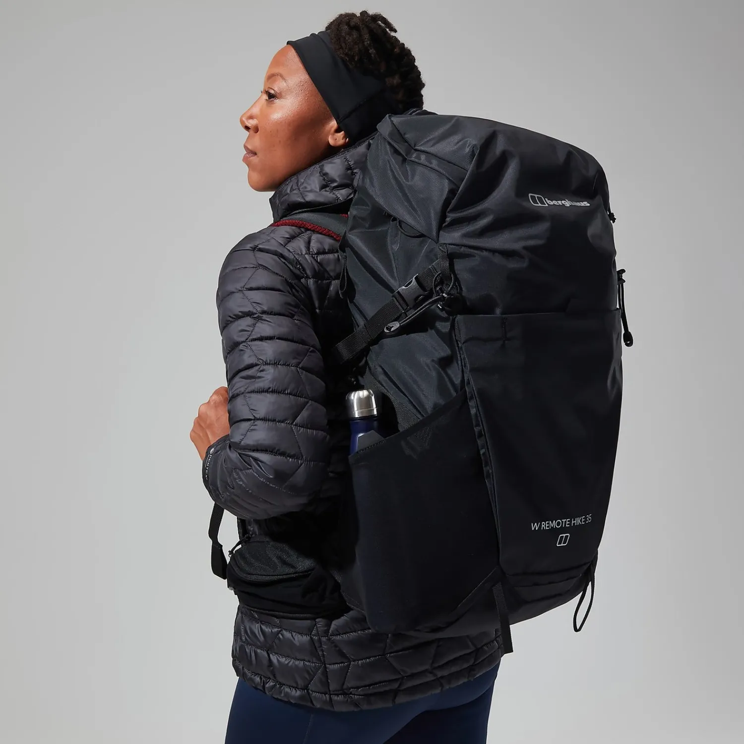 Berghaus Women's Cuillin Insulated Hoody - Black/Grey New