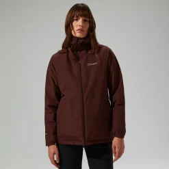 Berghaus Women's Deluge Pro 3.0 Insulated Waterproof Jacket - Brown Online
