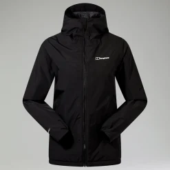 Berghaus Women's Deluge Pro 3.0 Insulated Waterproof Jacket - Black Fashion