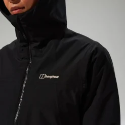 Berghaus Women's Deluge Pro 3.0 Insulated Waterproof Jacket - Black Fashion