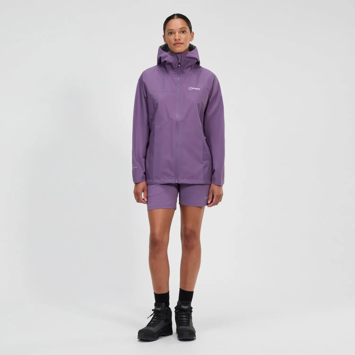 Berghaus Women's Deluge Pro 3.0 Waterproof Jacket - Purple Hot