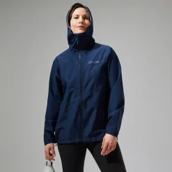 Berghaus Women's Deluge Pro 3.0 Waterproof Jacket - Blue New