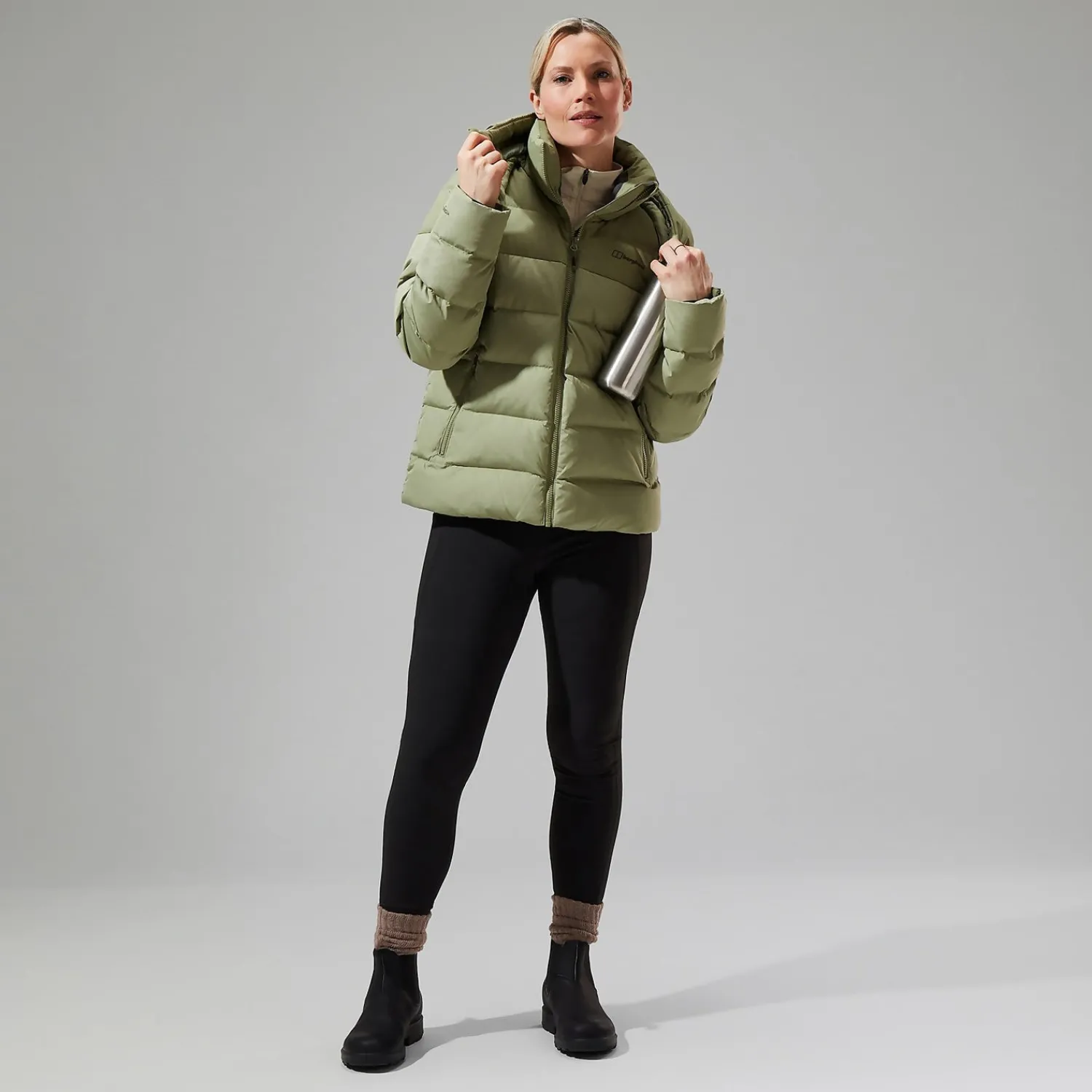 Berghaus Women's Embo 4in1 Down Insulated Jacket - Green Fashion