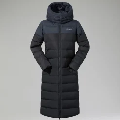 Berghaus Women's Embo 4in1 Down Insulated Long Jacket - Black Discount