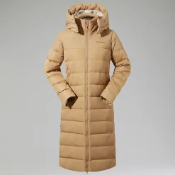 Berghaus Women's Embo 4in1 Down Insulated Long Jacket - Natural Online
