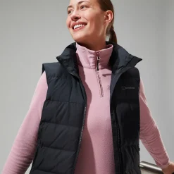 Berghaus Women's Embo 4in1 Down Insulated Long Jacket - Black Discount