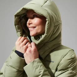Berghaus Women's Embo 4in1 Down Insulated Jacket - Green Fashion