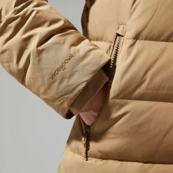 Berghaus Women's Embo 4in1 Down Insulated Long Jacket - Natural Online