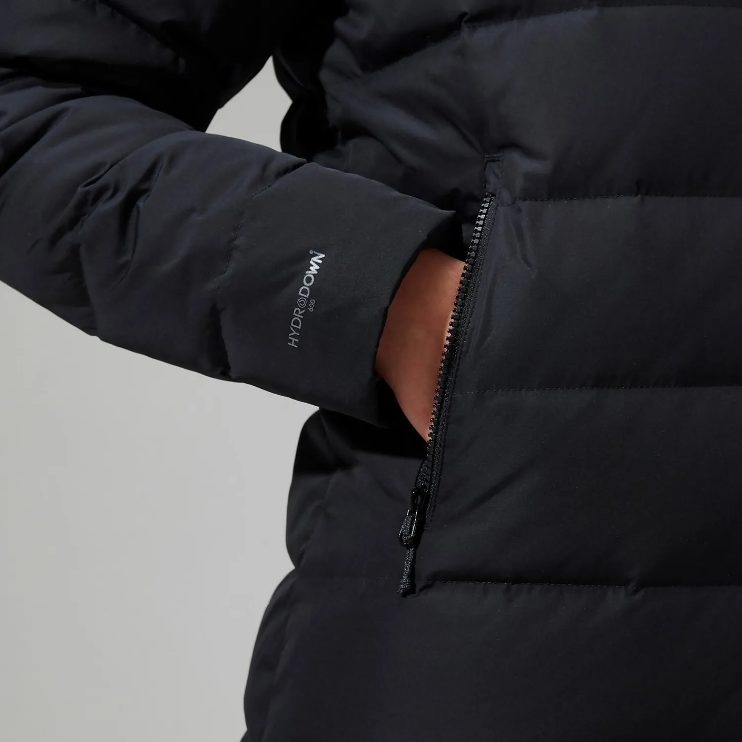 Berghaus Women's Embo 4in1 Down Insulated Long Jacket - Black Discount