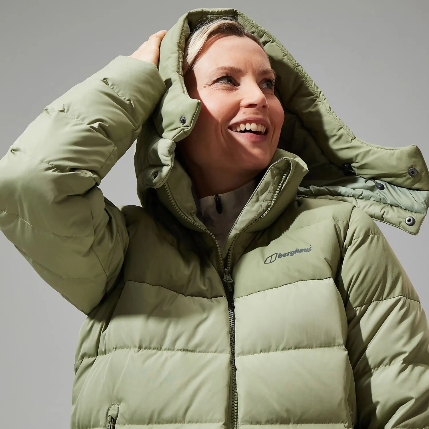 Berghaus Women's Embo 4in1 Down Insulated Jacket - Green Fashion