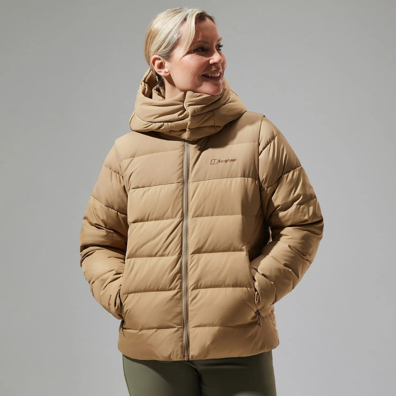 Berghaus Women's Embo 4in1 Down Insulated Jacket - Natural Sale