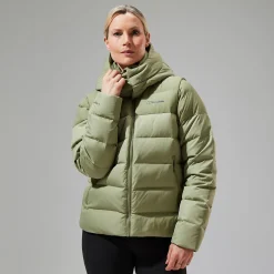 Berghaus Women's Embo 4in1 Down Insulated Jacket - Green Fashion