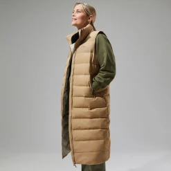 Berghaus Women's Embo 4in1 Down Insulated Long Jacket - Natural Online