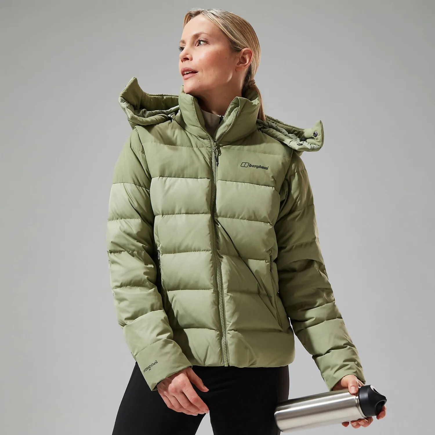Berghaus Women's Embo 4in1 Down Insulated Jacket - Green Fashion