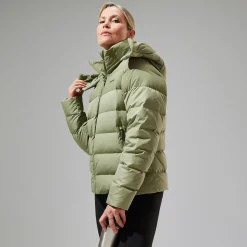 Berghaus Women's Embo 4in1 Down Insulated Jacket - Green Fashion