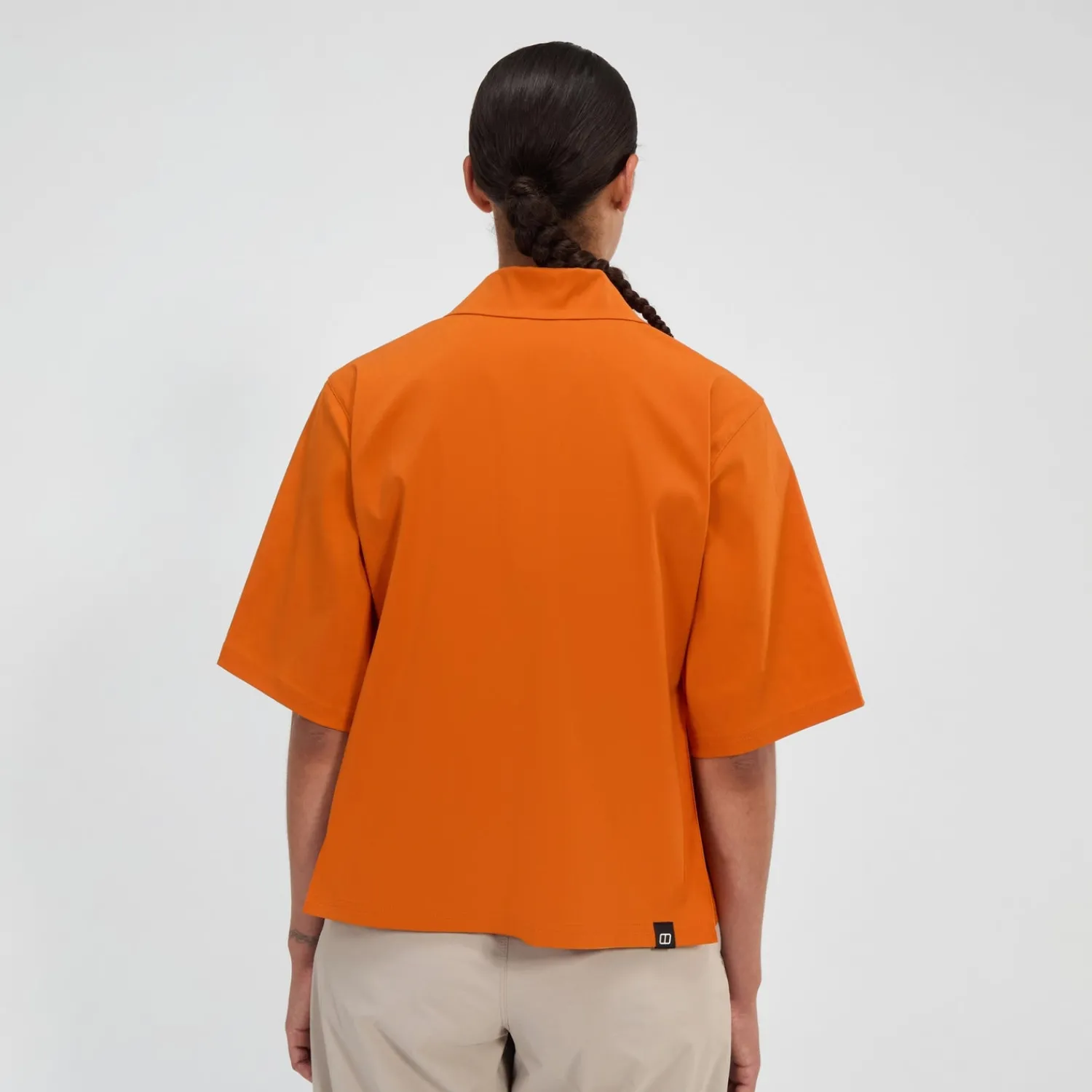 Berghaus Women's Explorer Short Sleeve Overshirt - Orange Fashion