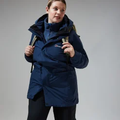 Berghaus Women's Glissade Jacket InterActive - Dark Blue Clearance
