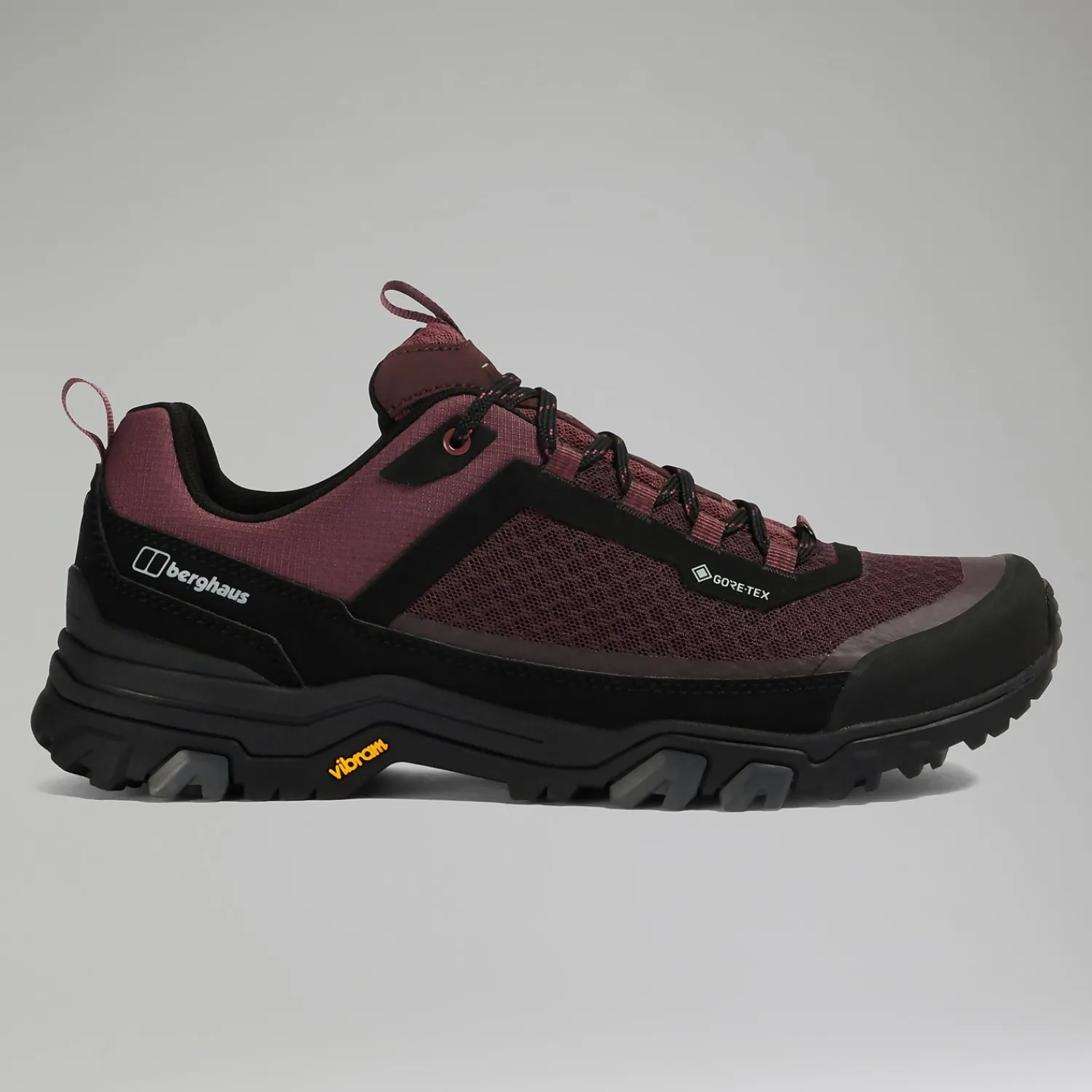Berghaus Women's Ground Attack Active Gore-Tex Shoe - Black/Purple Hot